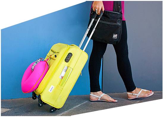 Snap-On Squidy Travel Pillow - save luggage space and neck stiffness!